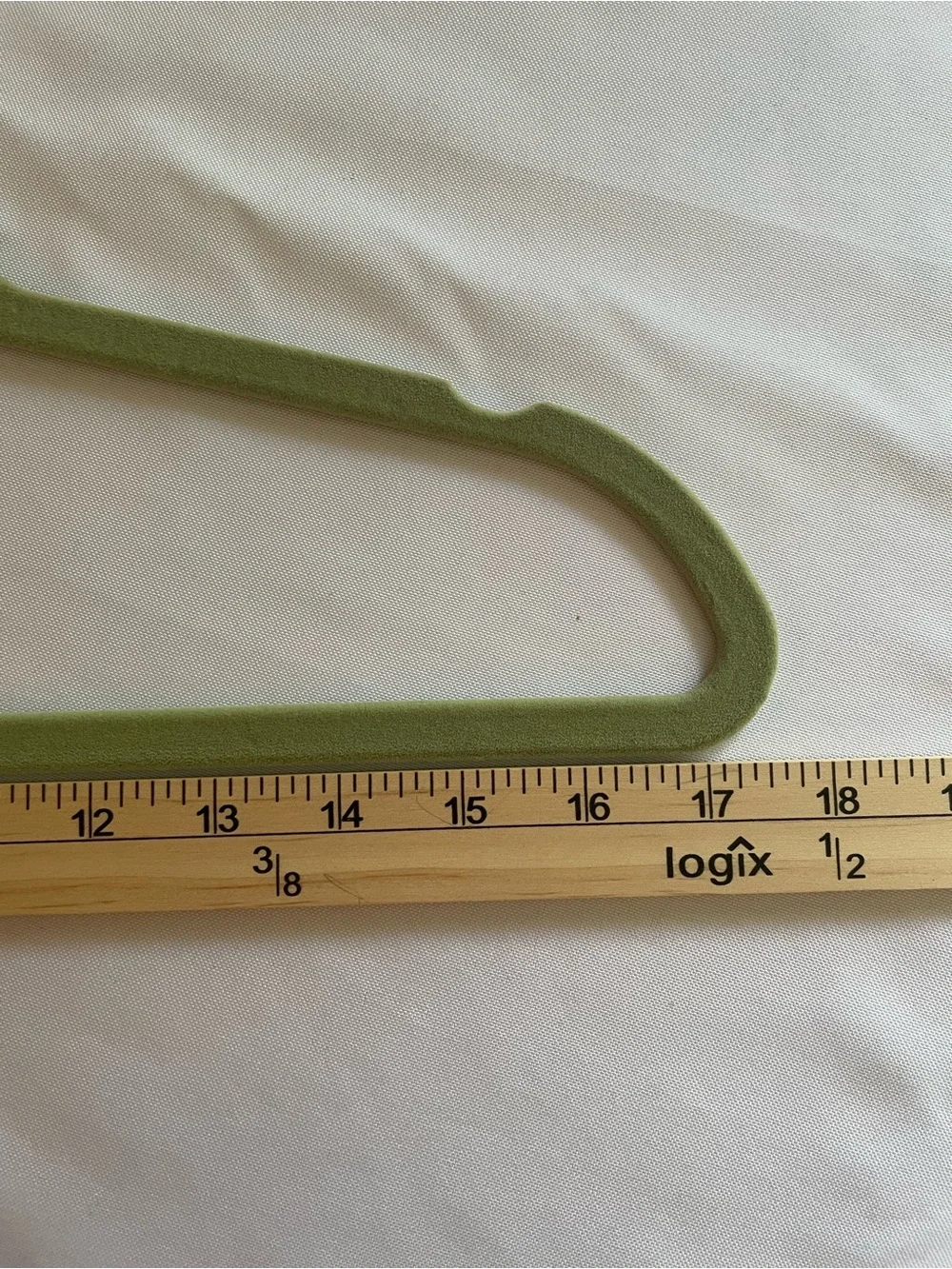 🔥 10 Olive Green Velvet Hangers Non-Slip Slim Closet Hangers